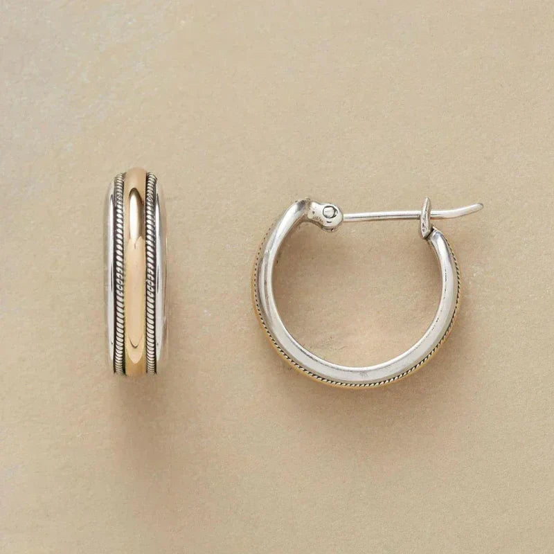Sculpted Hoop Oorbellen