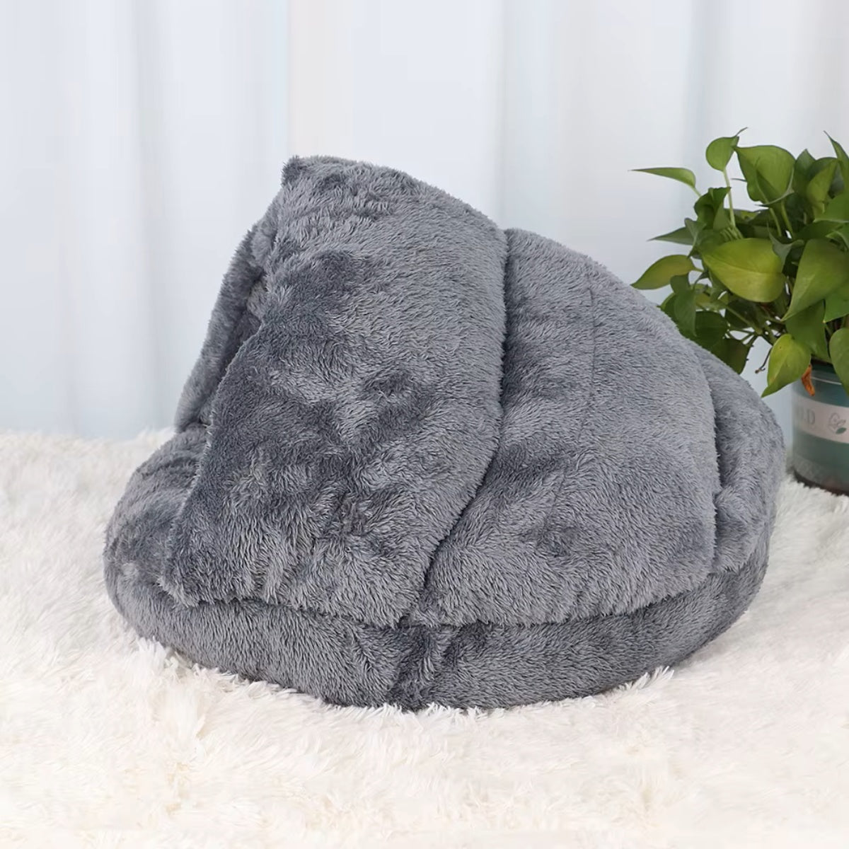 Kalmerend Zacht Grot Bed - Voor Katten & Kleine Honden