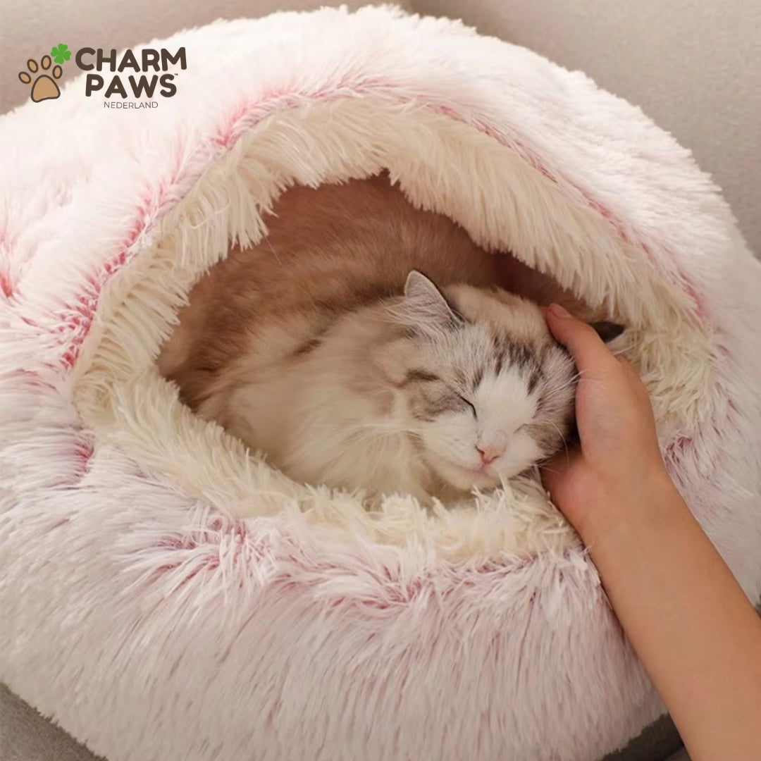 Luxe Kalmerend Slaapnest - Voor Katten & Kleine Honden
