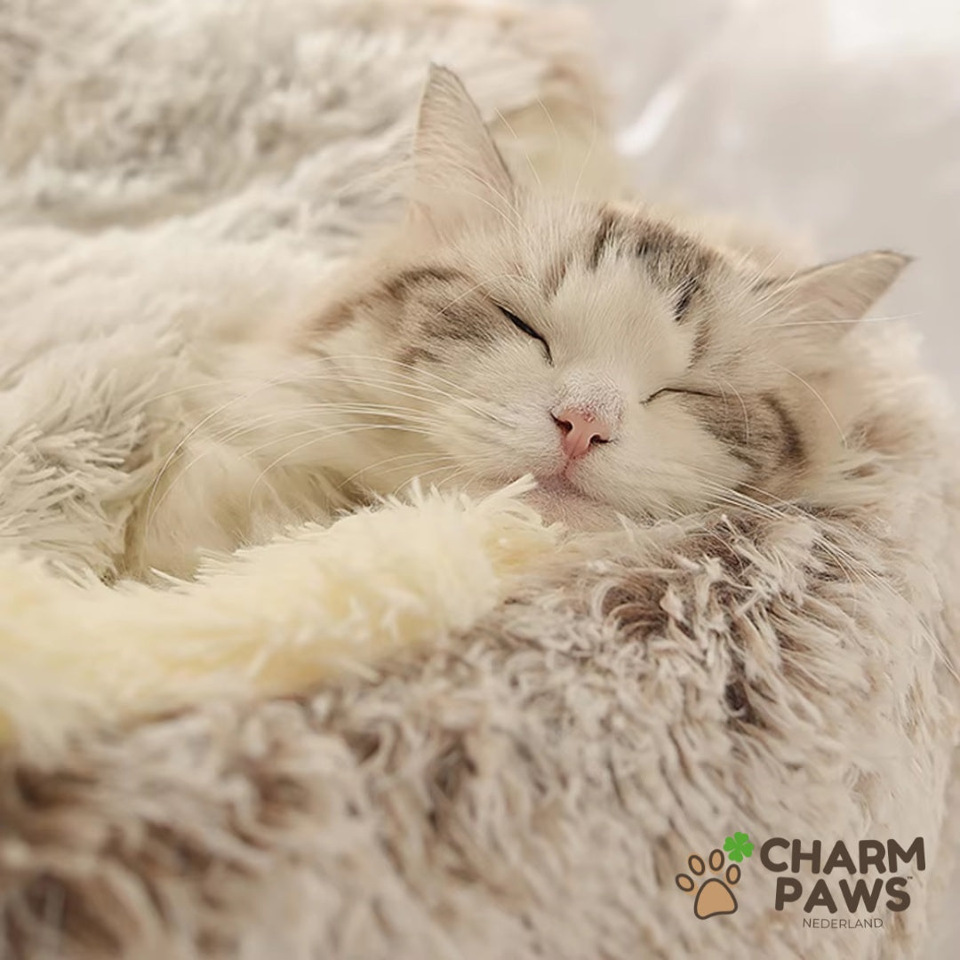 Luxe Kalmerend Slaapnest - Voor Katten & Kleine Honden